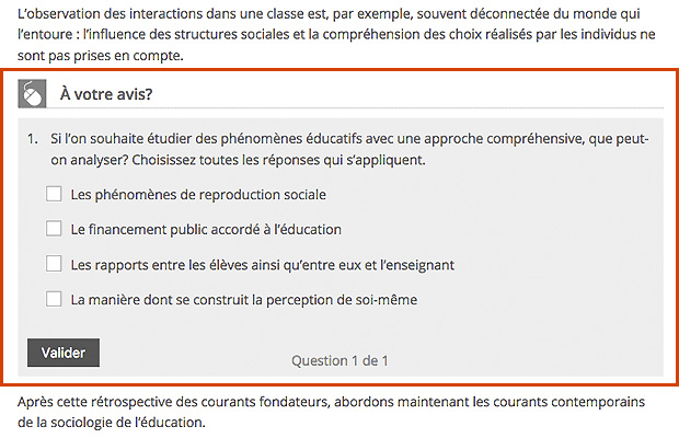 Les jeux-questionnaires